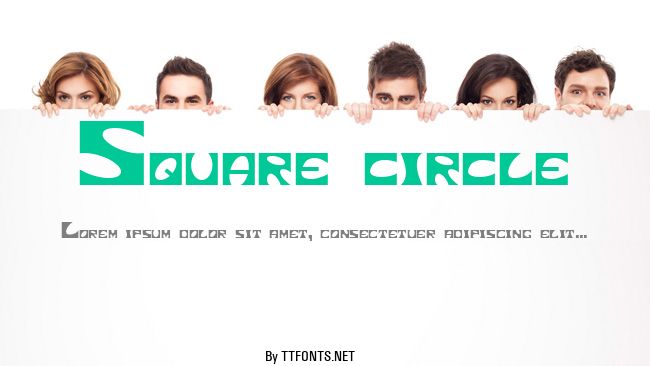 Square circle example